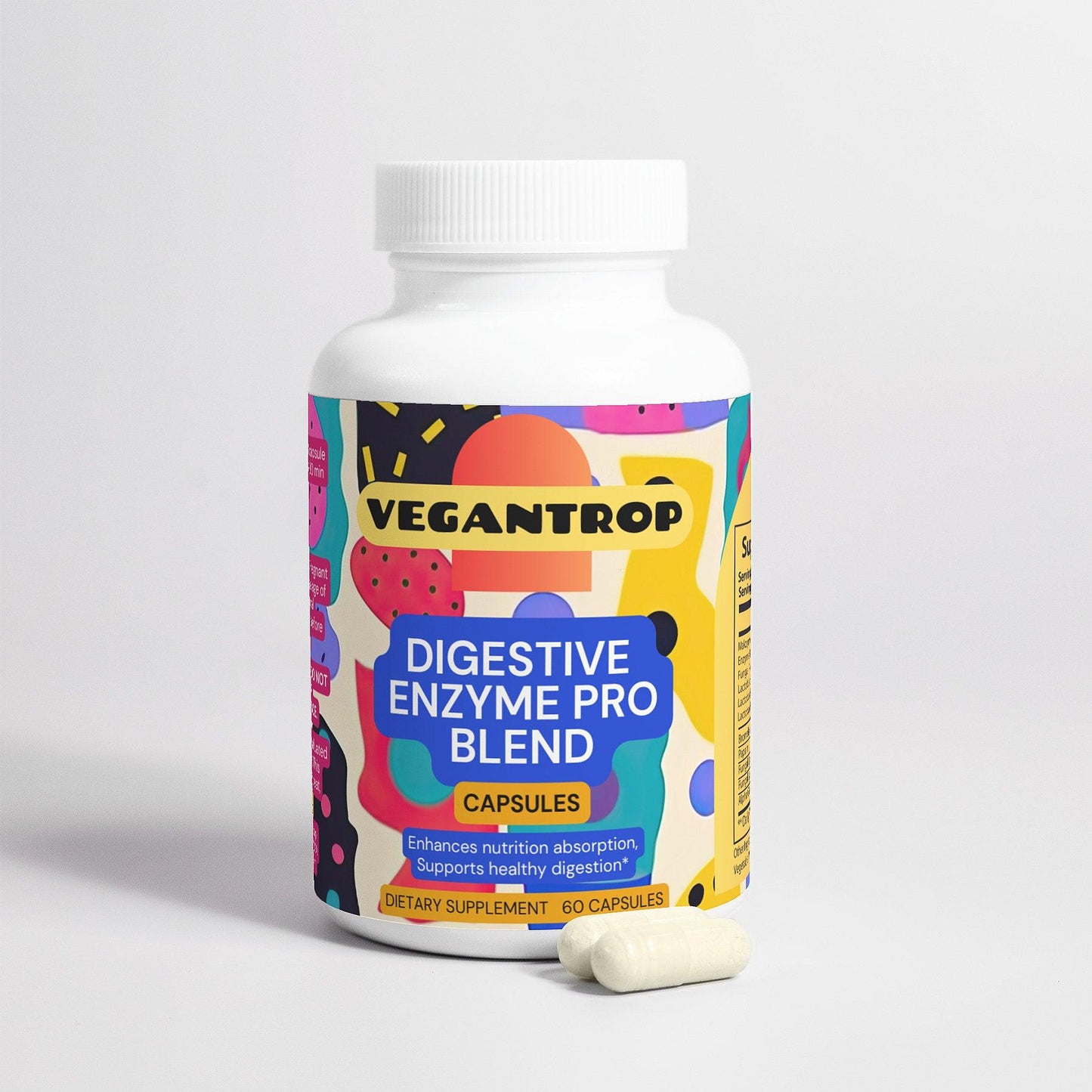 Digestive Enzyme Pro Blend (Vegan Capsules) - VEGANTROP