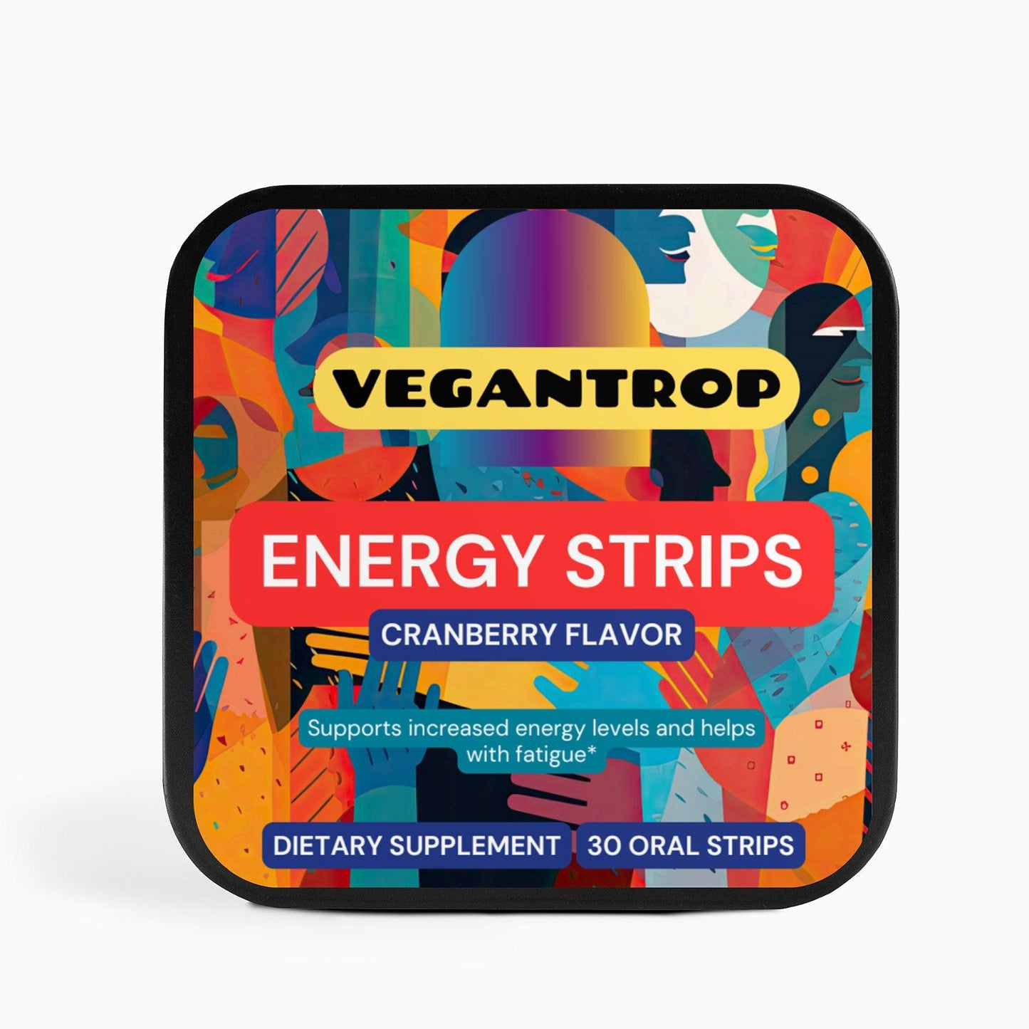 Energy Tongue Strips (Vegan) - VEGANTROP