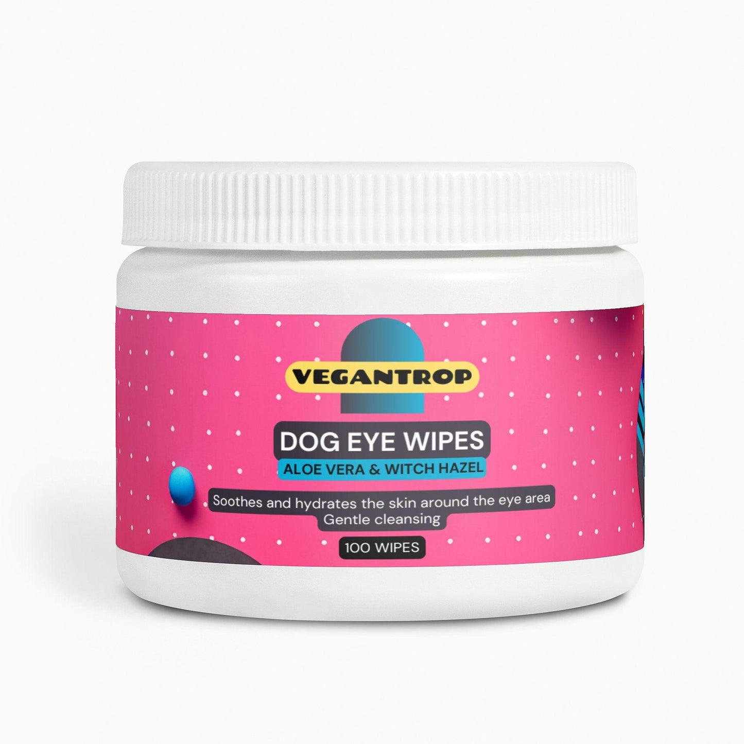 Gentle Dog Eye Wipes (Vegan) - VEGANTROP