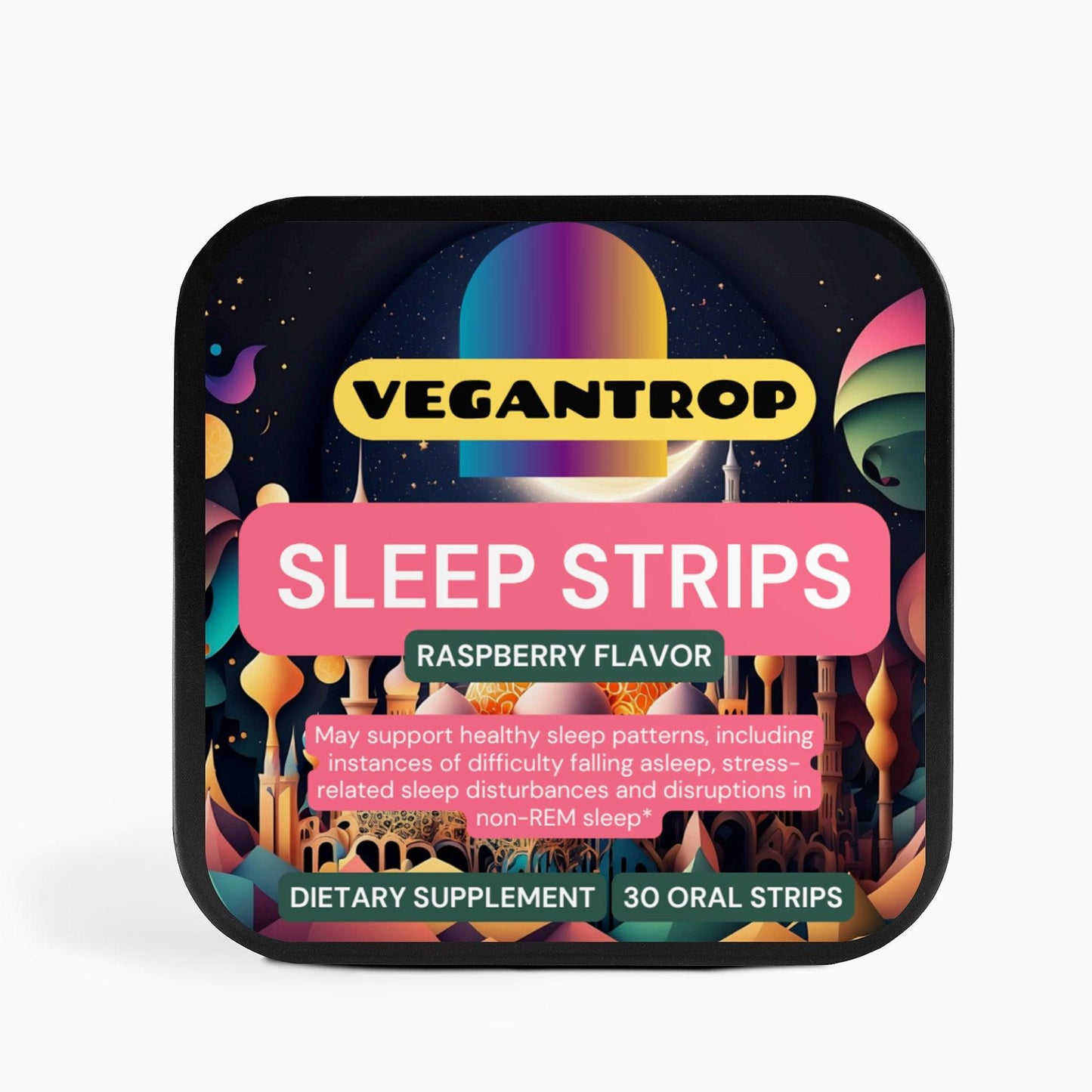 Gentle Sleep Oral Strips (Vegan) - VEGANTROP