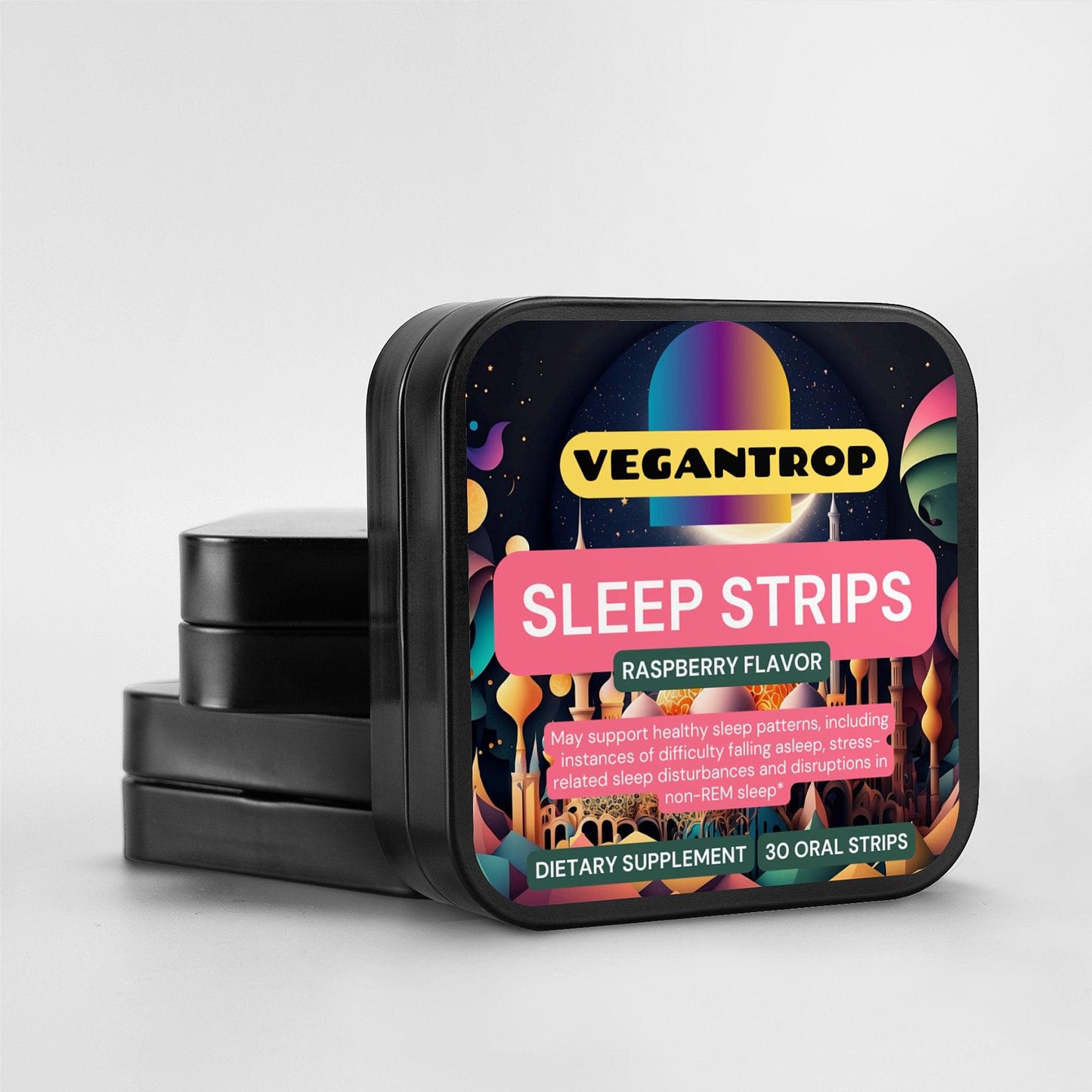Gentle Sleep Oral Strips (Vegan) - VEGANTROP