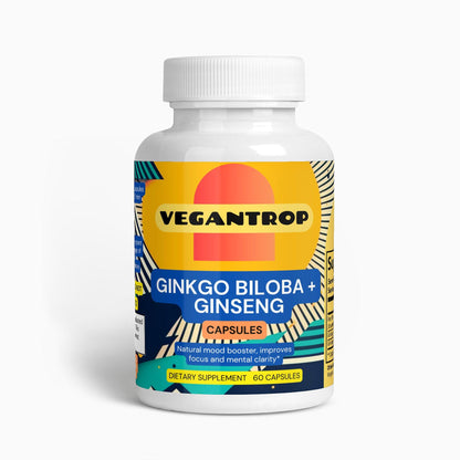 Ginkgo Biloba + Ginseng (Vegan capsules) - VEGANTROP