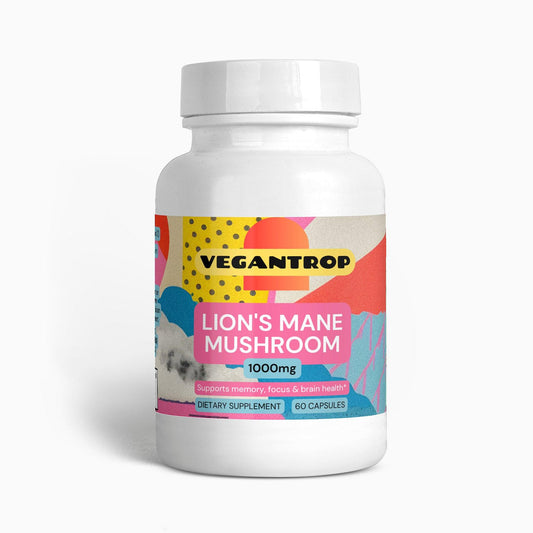 Lion's Mane Mushroom (Vegan capsules) - VEGANTROP