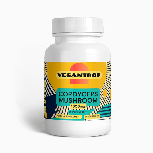 Organic Cordyceps Mushroom (Plant-based & Vegan) - VEGANTROP