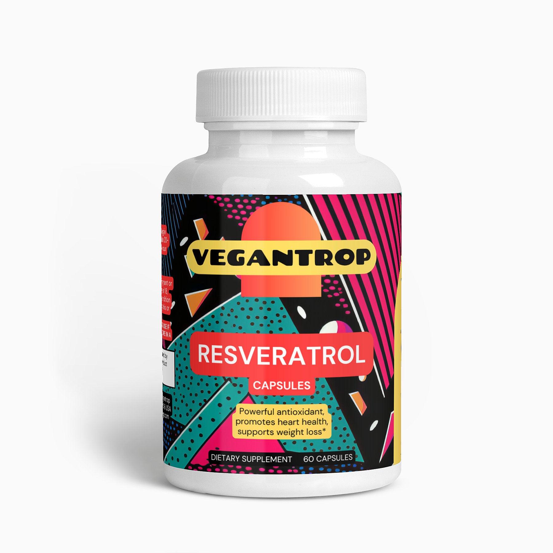 Rich Resveratrol Complex (Plant-based & Vegan) - VEGANTROP